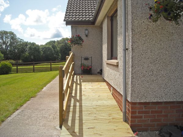 Cost of Hardwood Ramp Installation in San Francisco