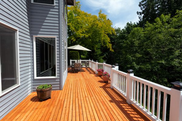 Cost of Cedar Deck Construction in San Francisco
