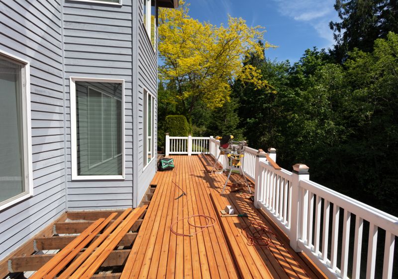 Before and After Deck Repair